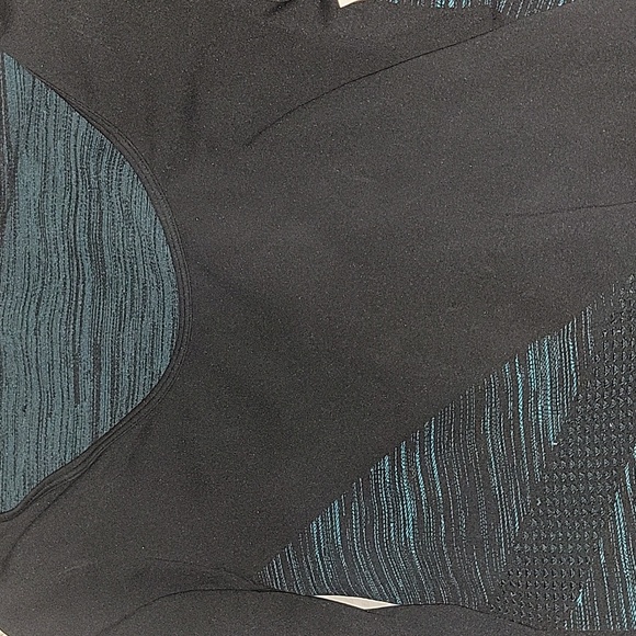 Fabletics Teal/Black Long Sleeve Top And Teal Leggings Set Sz SM $20 - Picture 7 of 8